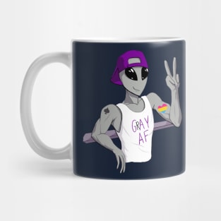 Panromantic Ace Alien Mug